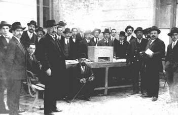 Mesa Votación 1915