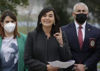 Ministra Siches anunció el refuerzo de las fuerzas de seguridad en la Macrozona Sur