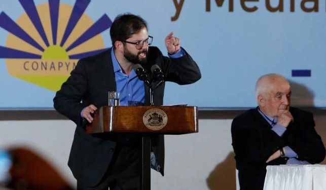 Presidente Boric ante la Conapyme: “El pueblo de Chile decidió que quería una nueva Constitución”