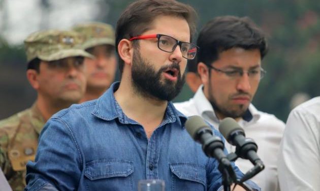 Presidente Boric: “Hoy día la prioridad es salvar vidas y apagar los incendios”