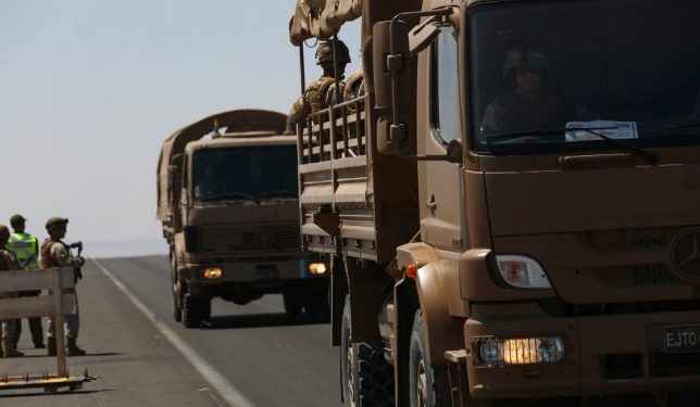 Para el resguardo de fronteras: Comenzó el despliegue del Ejército en la Macrozona Norte