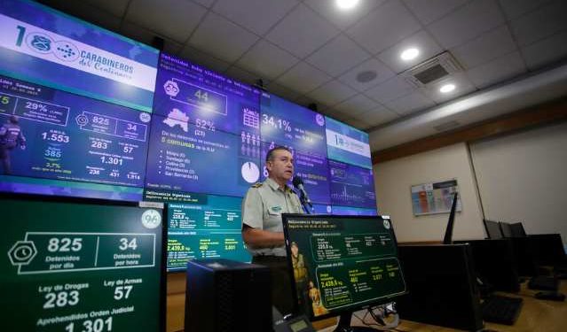 Carabineros informa 50 detenidos por su posible responsabilidad en los incendios forestales