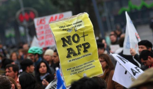 Organizaciones convocan a marcha nacional No+AFP para este 23 de julio