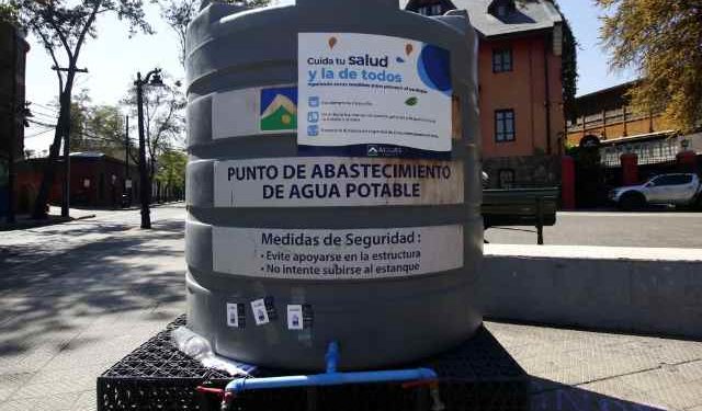 Aguas Andinas anuncia corte de servicio en seis comunas la próxima semana