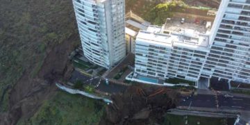 Nuevo socavón en Viña del Mar: edificio Kandinsky entre dos enormes agujeros y Miramar al borde
