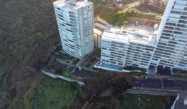 Nuevo socavón en Viña del Mar: edificio Kandinsky entre dos enormes agujeros y Miramar al borde