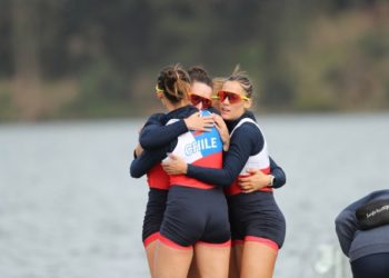 ¡El remo se llena de oro en Santiago 2023!