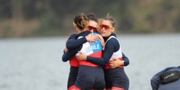 ¡El remo se llena de oro en Santiago 2023!