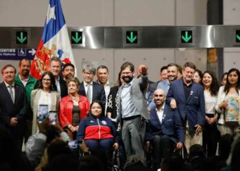 El Bosque y San Bernardo se suman a la red de Metro: Presidente Boric inaugura extensión de la Línea 2