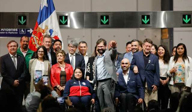 El Bosque y San Bernardo se suman a la red de Metro: Presidente Boric inaugura extensión de la Línea 2