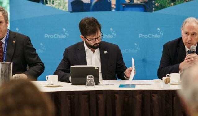 Presidente Gabriel Boric: “Empresarios y emprendedores tienen ganas de estar en Chile”