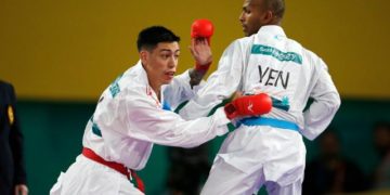 Tras una dramática definición: Tomás Freire se queda con la plata en karate