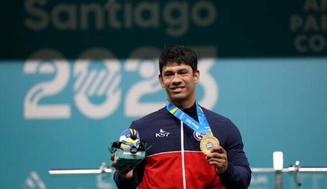 ¡Suman y siguen los oros para Chile! Jorge Carinao se impone en el Para powerlifting