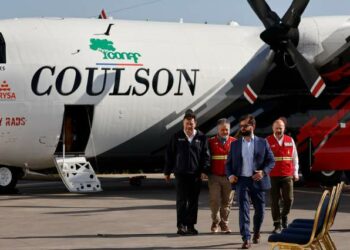 Boric presenta nuevo Hércules C-130 para combatir incendios forestales: “Estamos mejor preparados que en años anteriores”